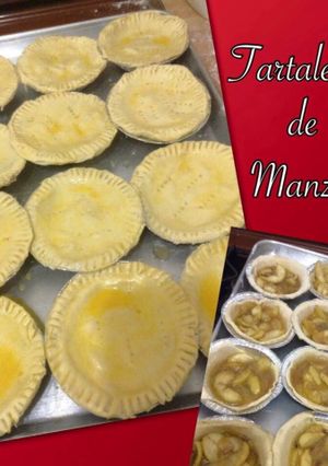 Una foto de Tartaletas de manzana