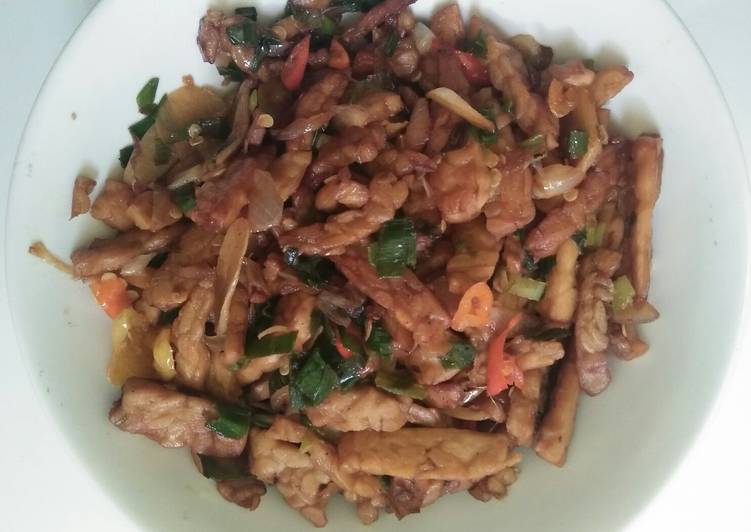 Oseng Tempe Pedas Manis dapursabilla