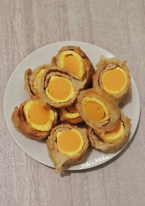 Foto resep Tempe mendoan gulung