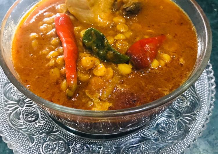 Recipe of Perfect Chicken or chane ki daal