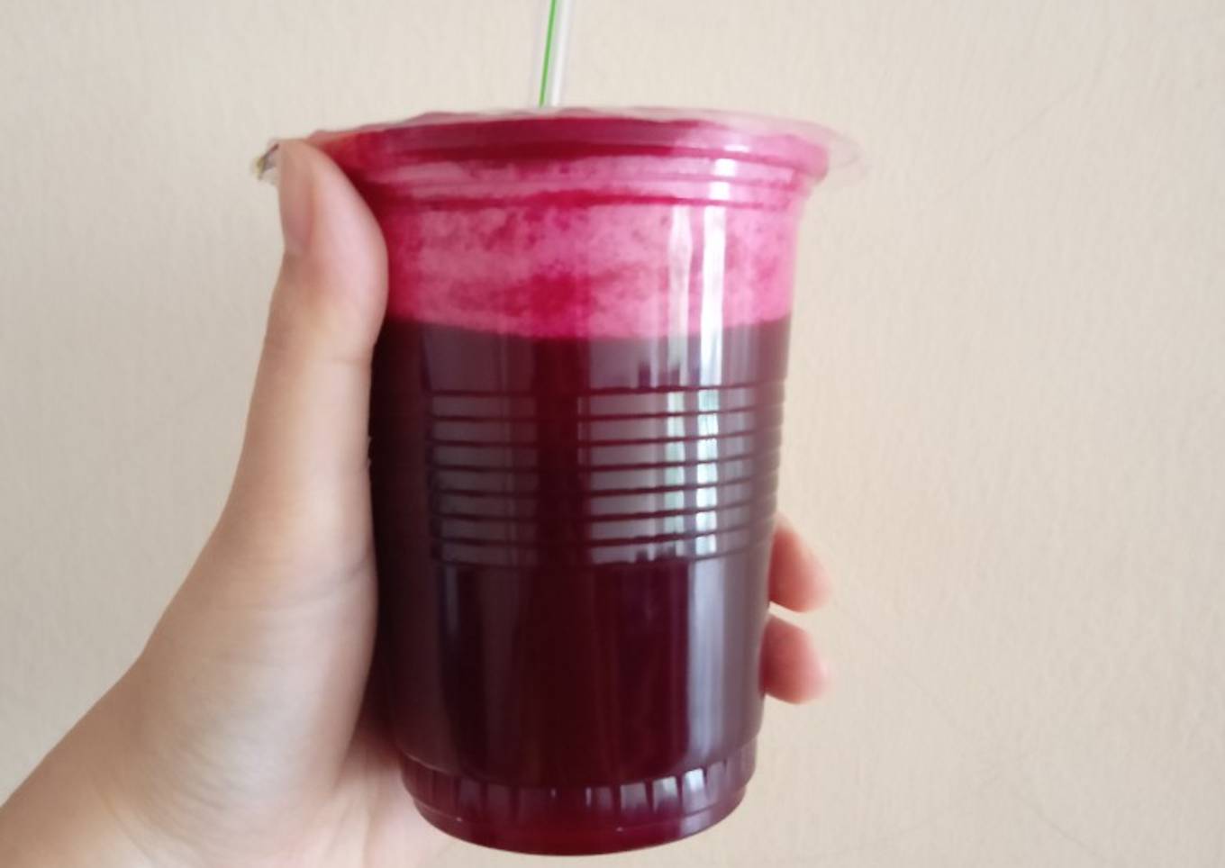 Jus buah bit dijamin enak