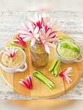 Houmous aux olives