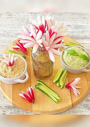 Une photo de Houmous aux olives