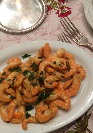 Una foto de Camarones al ajillo de Ricardo