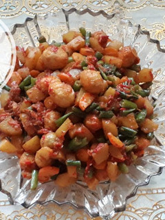 Foto resep Sambal Balado Kentang, Telur puyuh😍👌