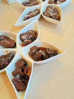 عکسی از دستور رنگینک خرما با گردو