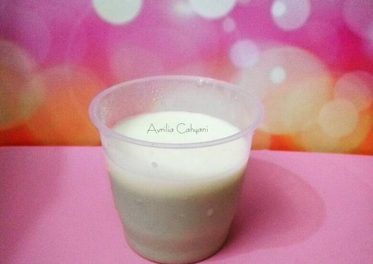 Resep Panna Cotta Milk Green Tea Anti Gagal