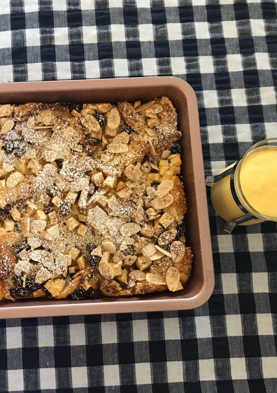Foto resep English Fussion bread Puding