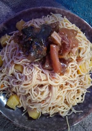 A picture of Suppergetti and Irish with cow leg.