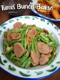 Foto resep Tumis Buncis Bakso