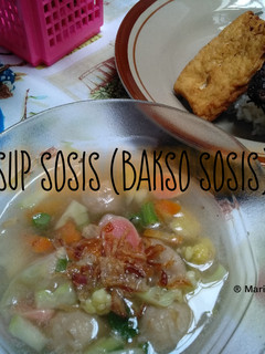 Foto resep Sup Sosis (bakSo soSis)