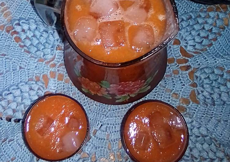 Bagaimana Menyiapkan Papaya n Carrot Juice yang Bisa Manjain Lidah