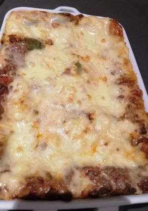 A picture of Lasagna.