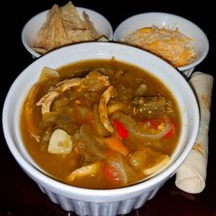 A picture of Mike's New Mexican Chicken Soup.