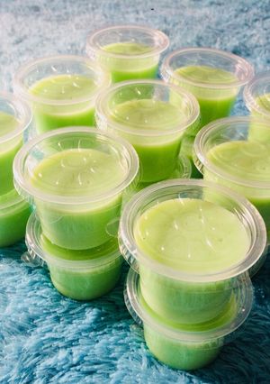 Foto resep Puding Puyo Melon