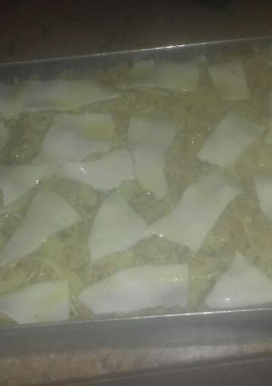 صورة لوصفة الغراتان بالخضر والكفتة