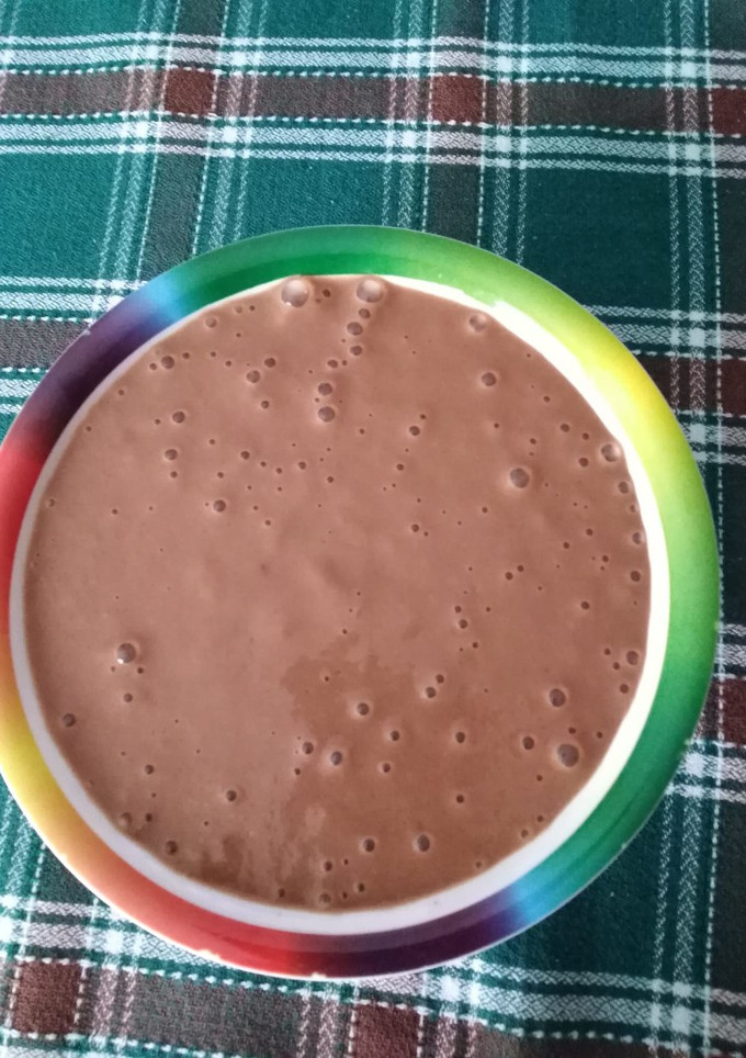 Una foto de Natillas chocolate realfood