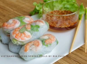 Foto resep Vietnamese Fresh Spring Rolls