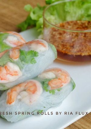Foto resep Vietnamese Fresh Spring Rolls