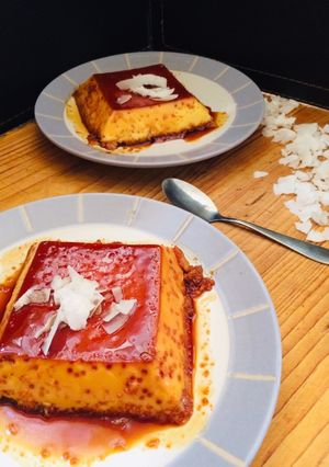 Una foto de Flan de coco 🥥