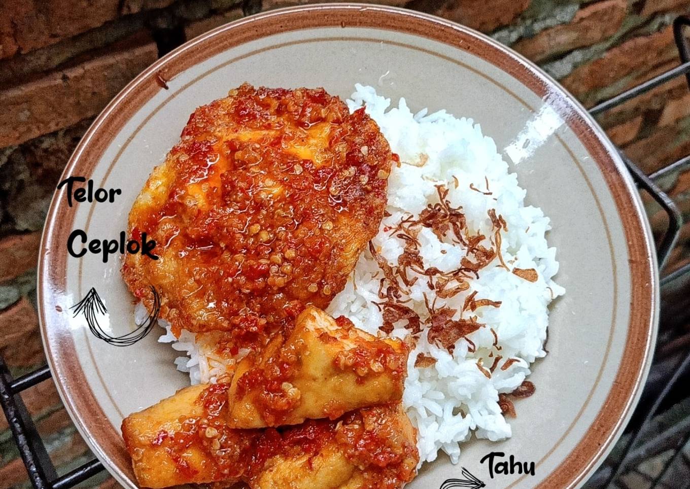 Balado tahu telor 🌶️
