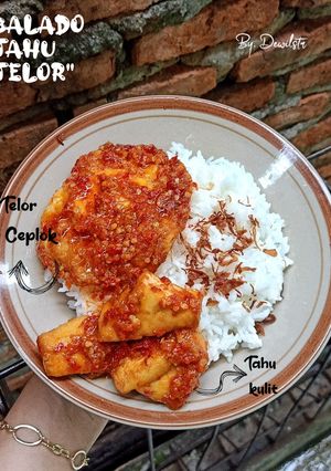 Foto resep Balado tahu telor 🌶️