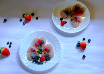 Ultimate, Prepare Heart shaped Jelly Cake Delicious Steady