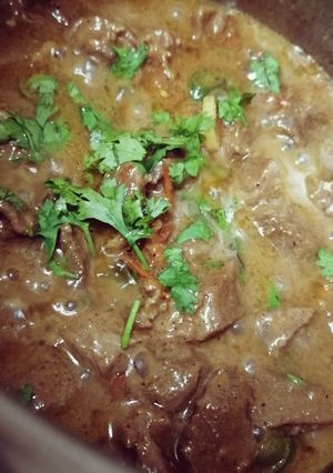 A picture of Shinwari beef karahi (Eid Special).