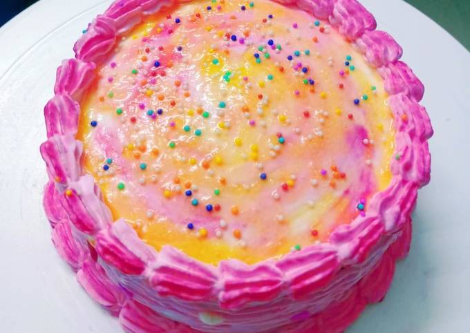 Pink cake Recipe by Sarita Srivastava - Cookpad