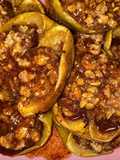 Maçã com Granola no forno