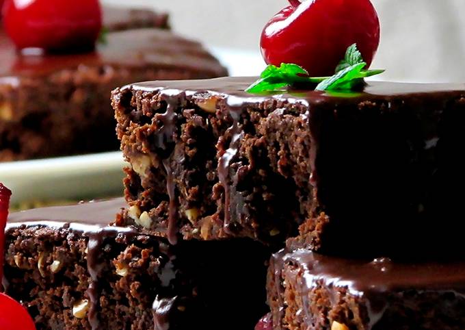 Готовим влажный шоколадный торт «Брауни»