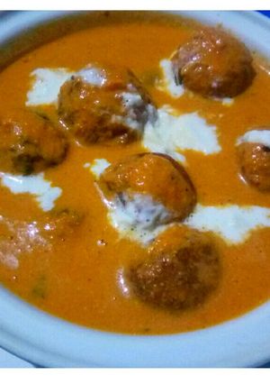 A picture of Malai Kofta.