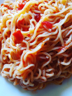 A picture of Lazy lunch (Indomie).