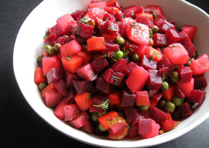 Ukrainian Beetroot & Potato Salad