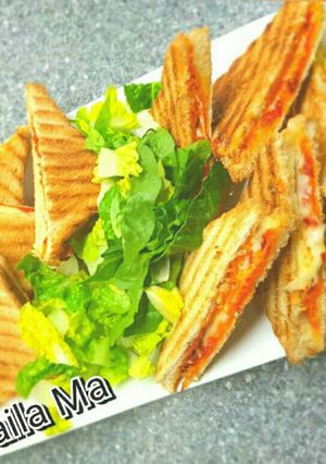 صورة لوصفة مثلثات التوست بالجبن 🧀🍞