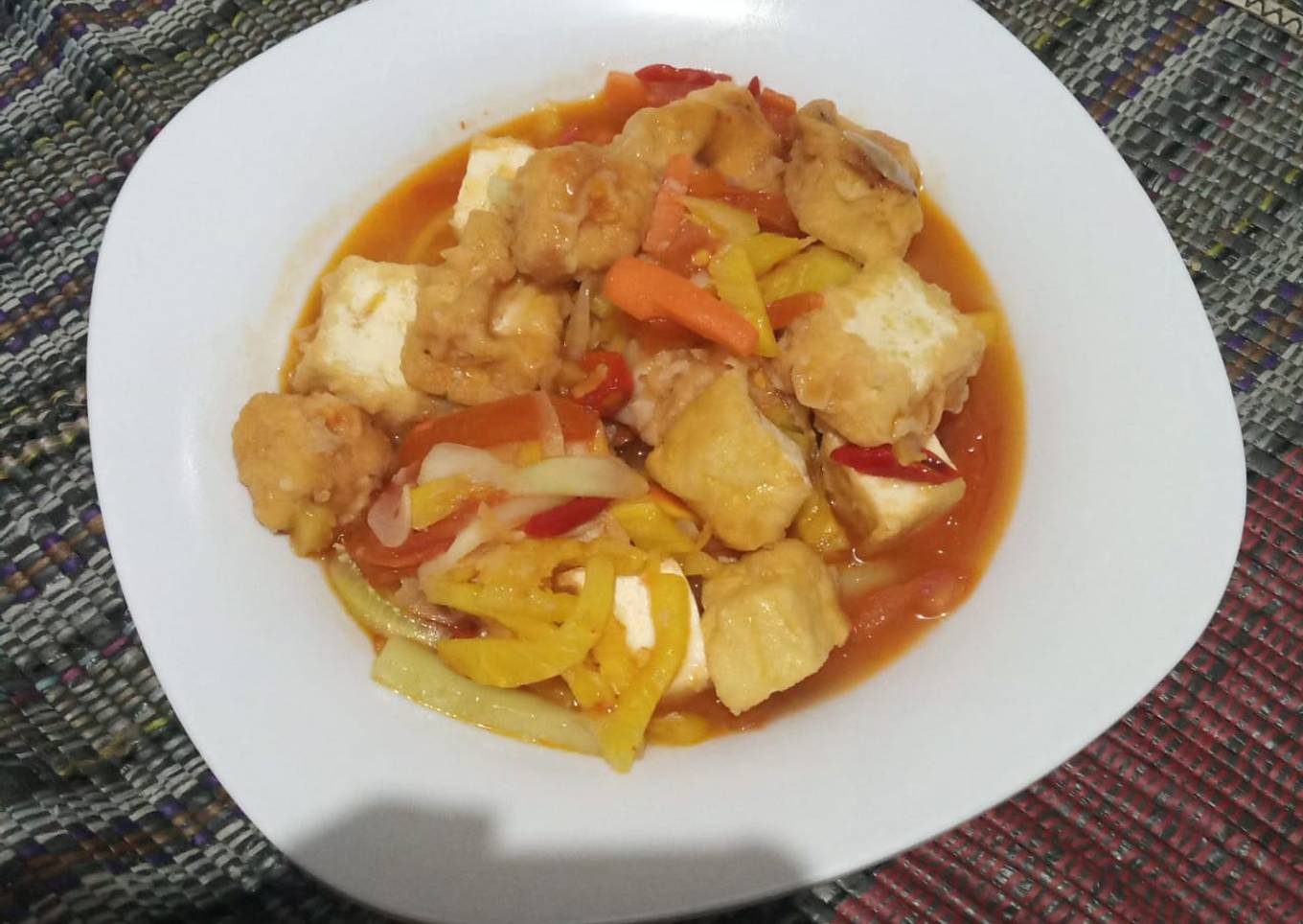 Tahu Asam Manis