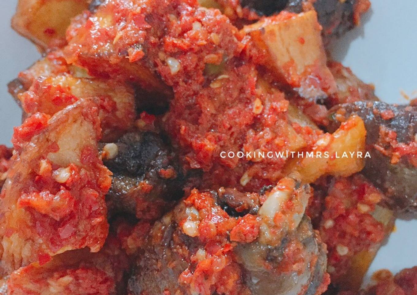 Hati Ayam Kentang Balado