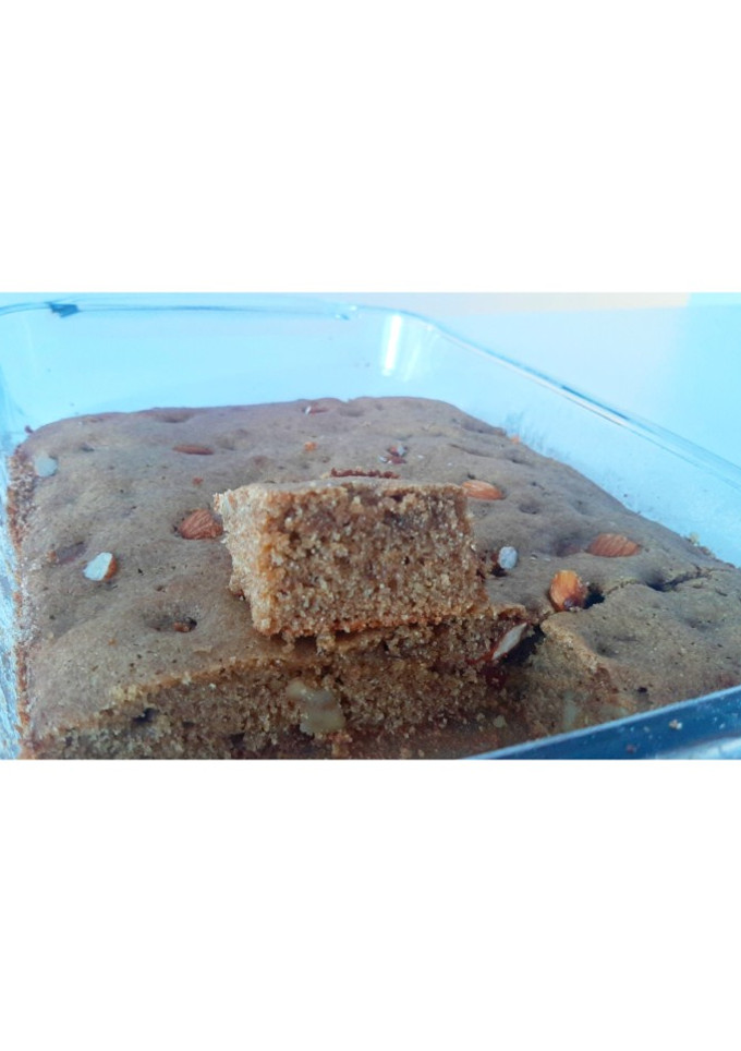 Una foto de Budín integral y frutos secos!🤤