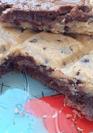 Une photo de CookieFondant Chocolat Tablette 🍪🍫