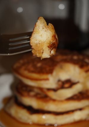 A picture of Cerelac Pancakes 🥞.