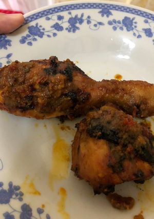 Foto resep Ayam bakar bumbu rujak