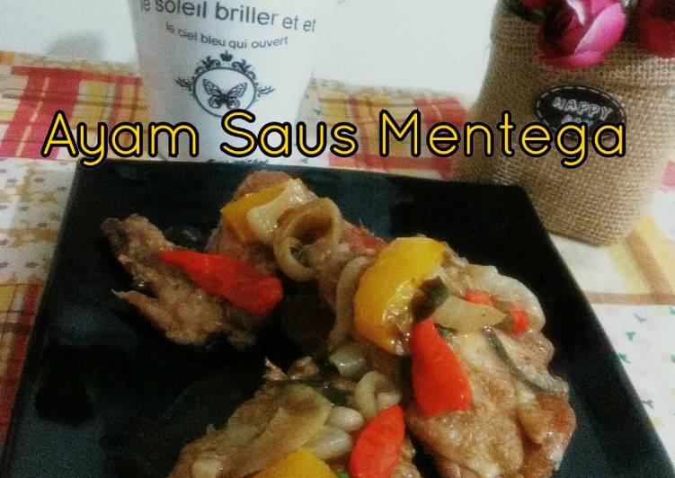 Ayam Saus Mentega #ketofriendly #ketofy #debm