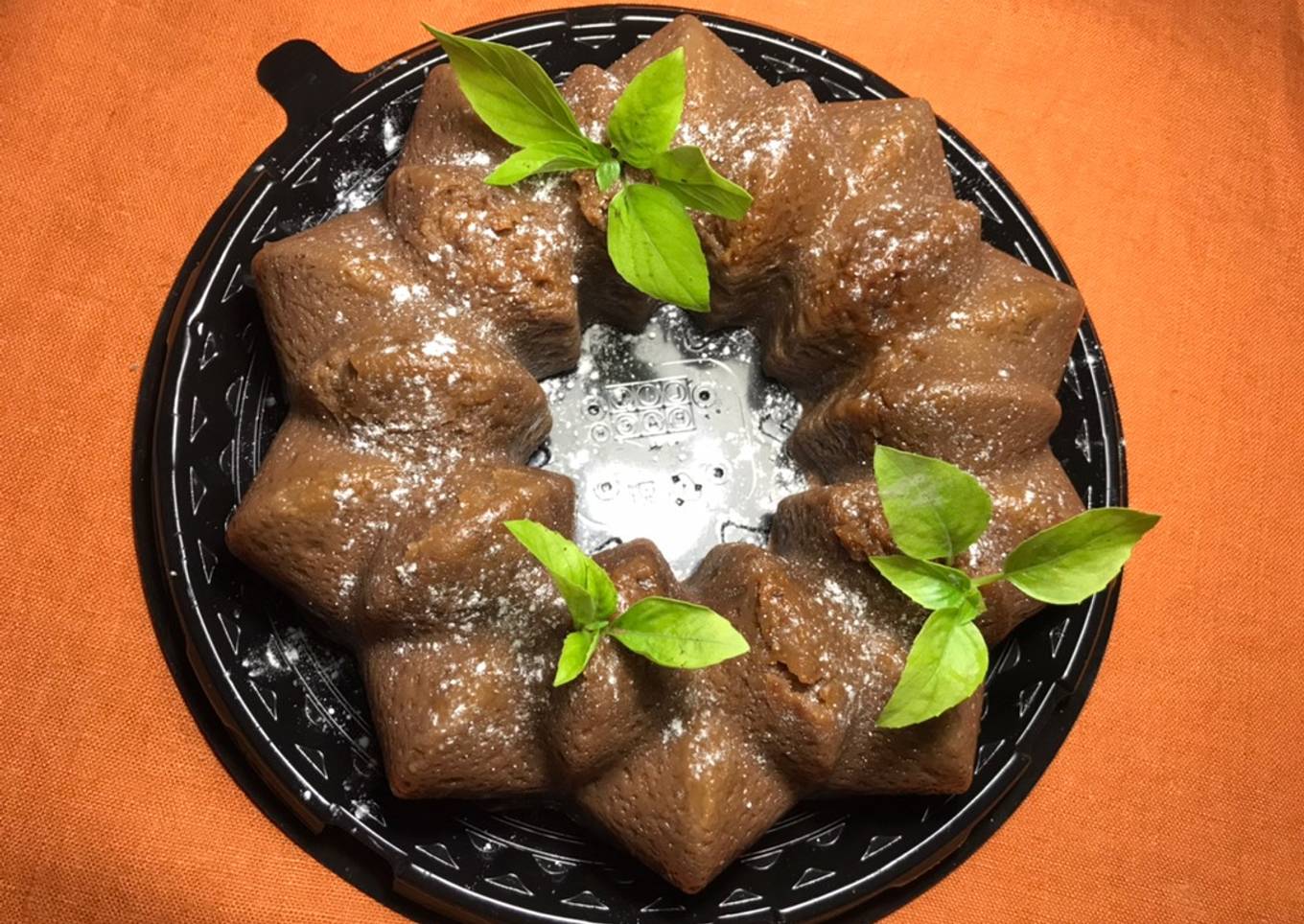 Pudín de chocolate, en microondas
