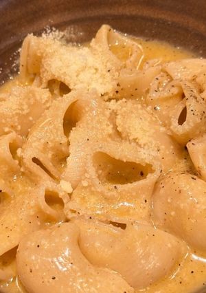 Foto de Massa cremosa de queijo e pimenta