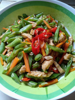 Foto resep Tumis buncis,wortel,tempe