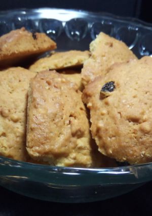 A picture of Banana cookies #bakingcontest.