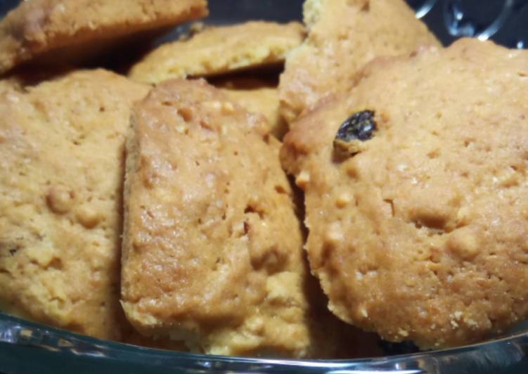 Recipe of Homemade Banana cookies #bakingcontest