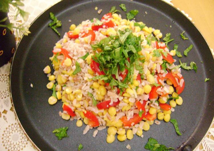Easiest Way to Prepare Speedy Poha &amp; Chana Dal Salad