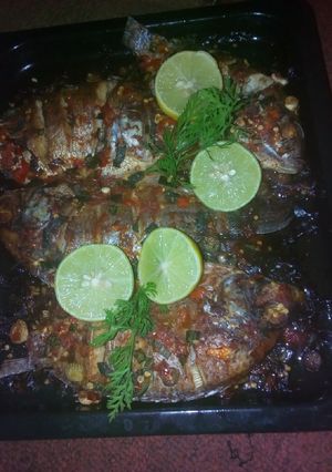 A picture of Grilled fish.