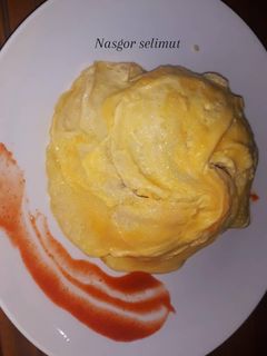 Foto resep Nasgor ala korea (Egg Omurice)